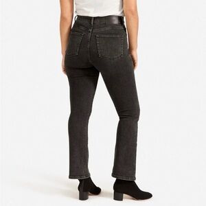 Everlane Authentic Stretch Slim Bootcut Jeans 27” Black High Rise Size 28